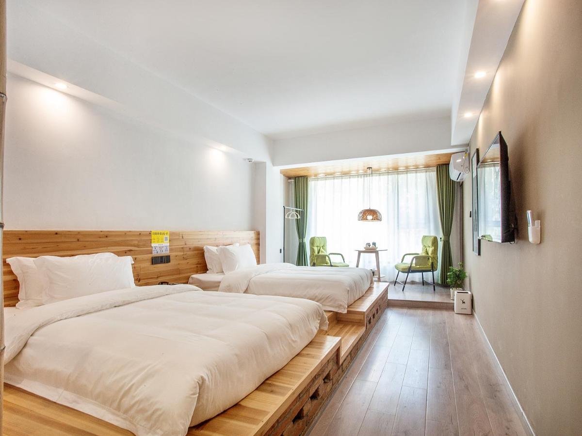 Cloudy Warm Hotel - Huangshan Scenic Area Transfer Center Branch Exteriör bild