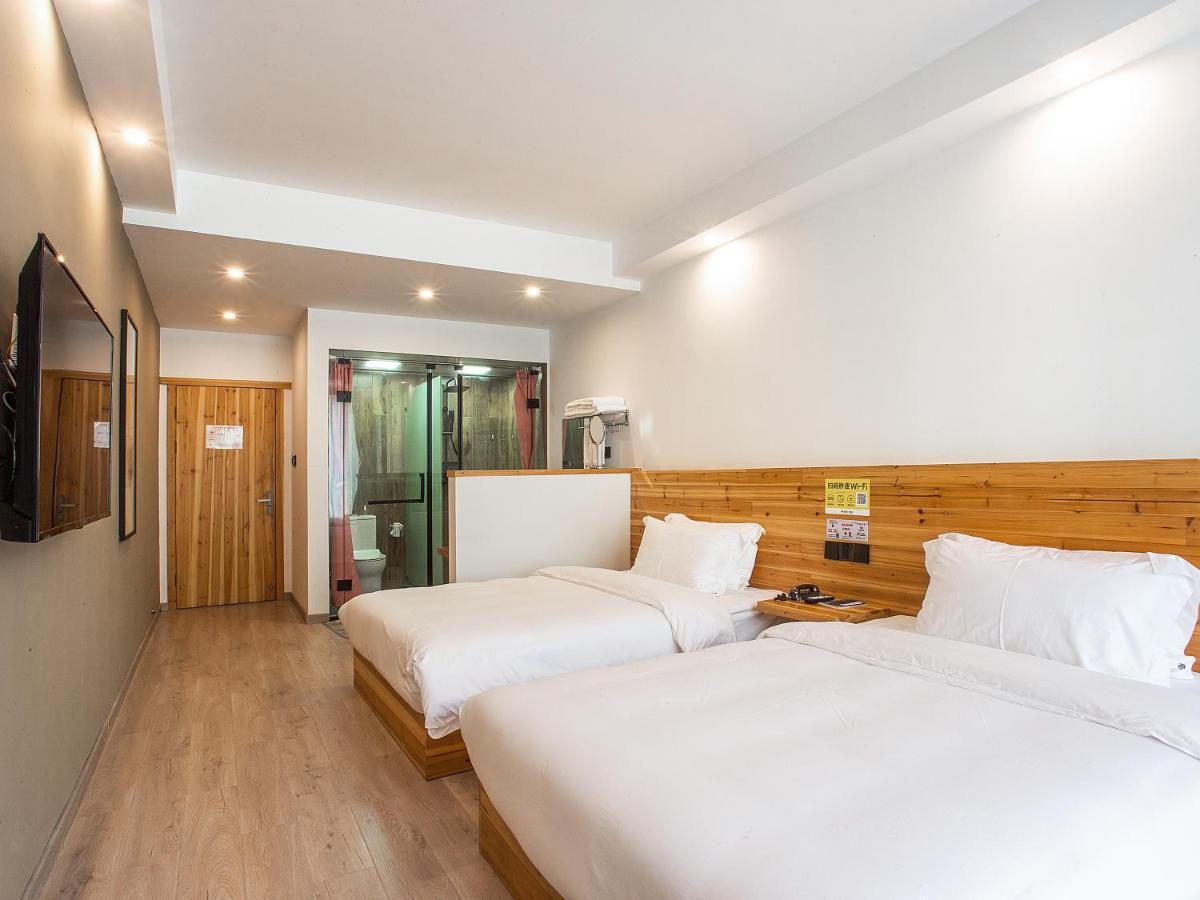 Cloudy Warm Hotel - Huangshan Scenic Area Transfer Center Branch Exteriör bild